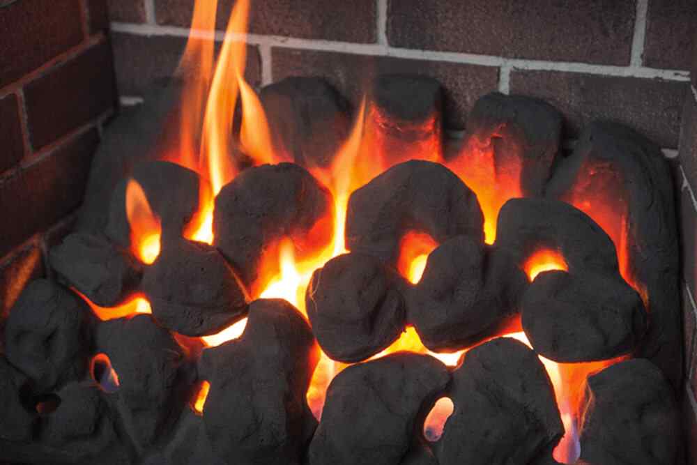 Portrait Gas Insert Coal Set